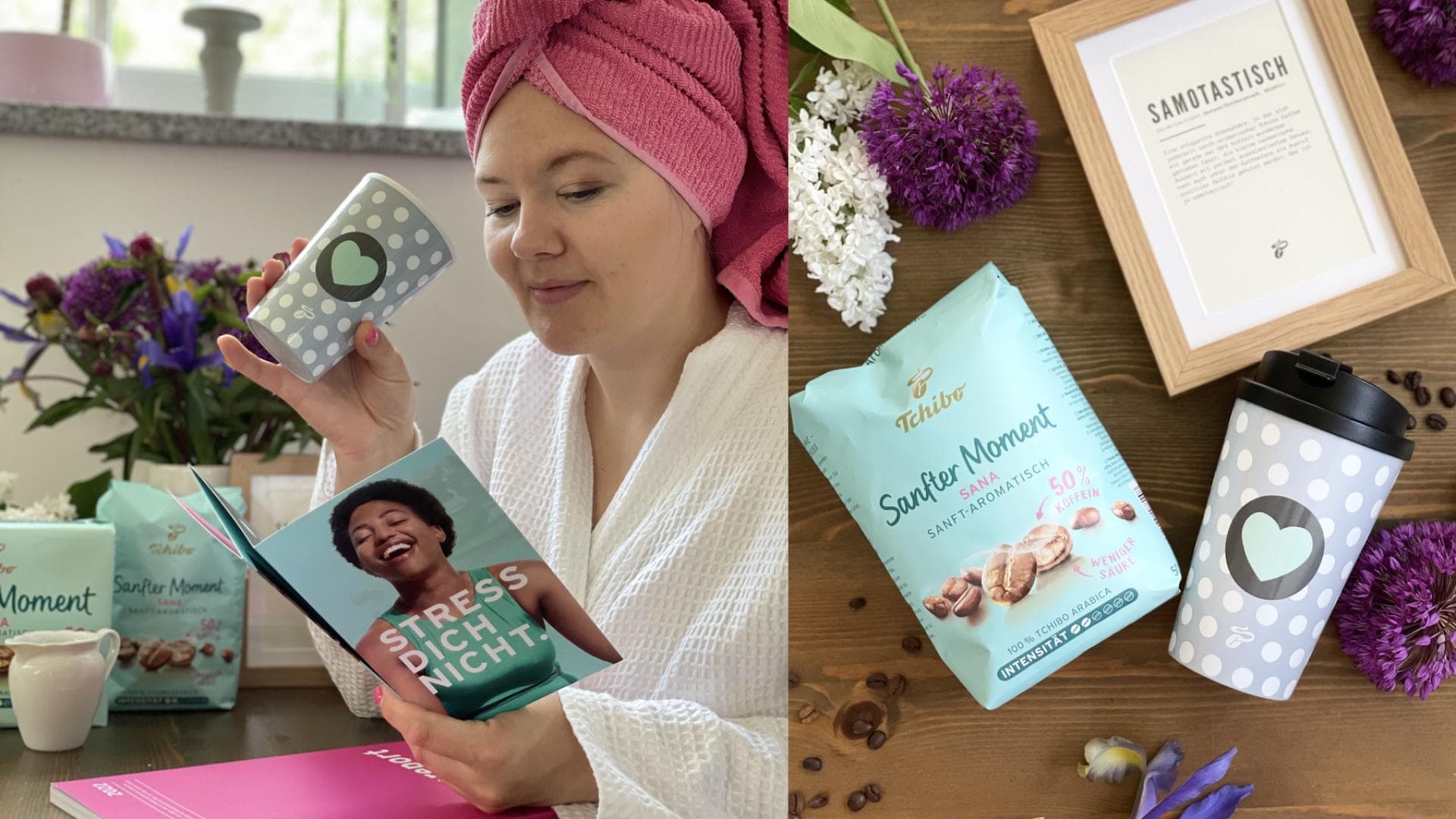 Für Testerin Elena bedeutet der Kaffee "Sanfter Moment" eine Auszeit vom Alltag. Für Testerin Elena bedeutet der Kaffee "Sanfter Moment" eine Auszeit vom Alltag.