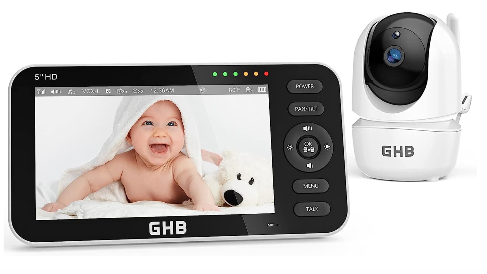 Babyphone mit VOX-Modus von GHB