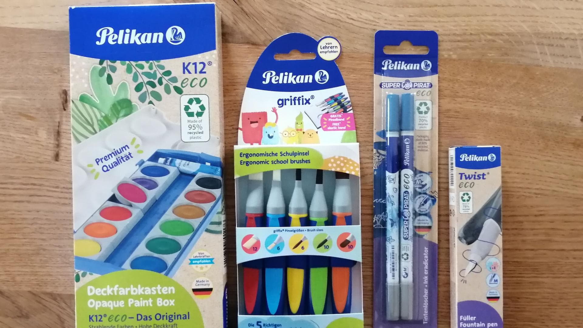 Die eco Serie von Pelikan überzeugt unsere Testerinnen. Die eco Serie von Pelikan überzeugt unsere Testerinnen.