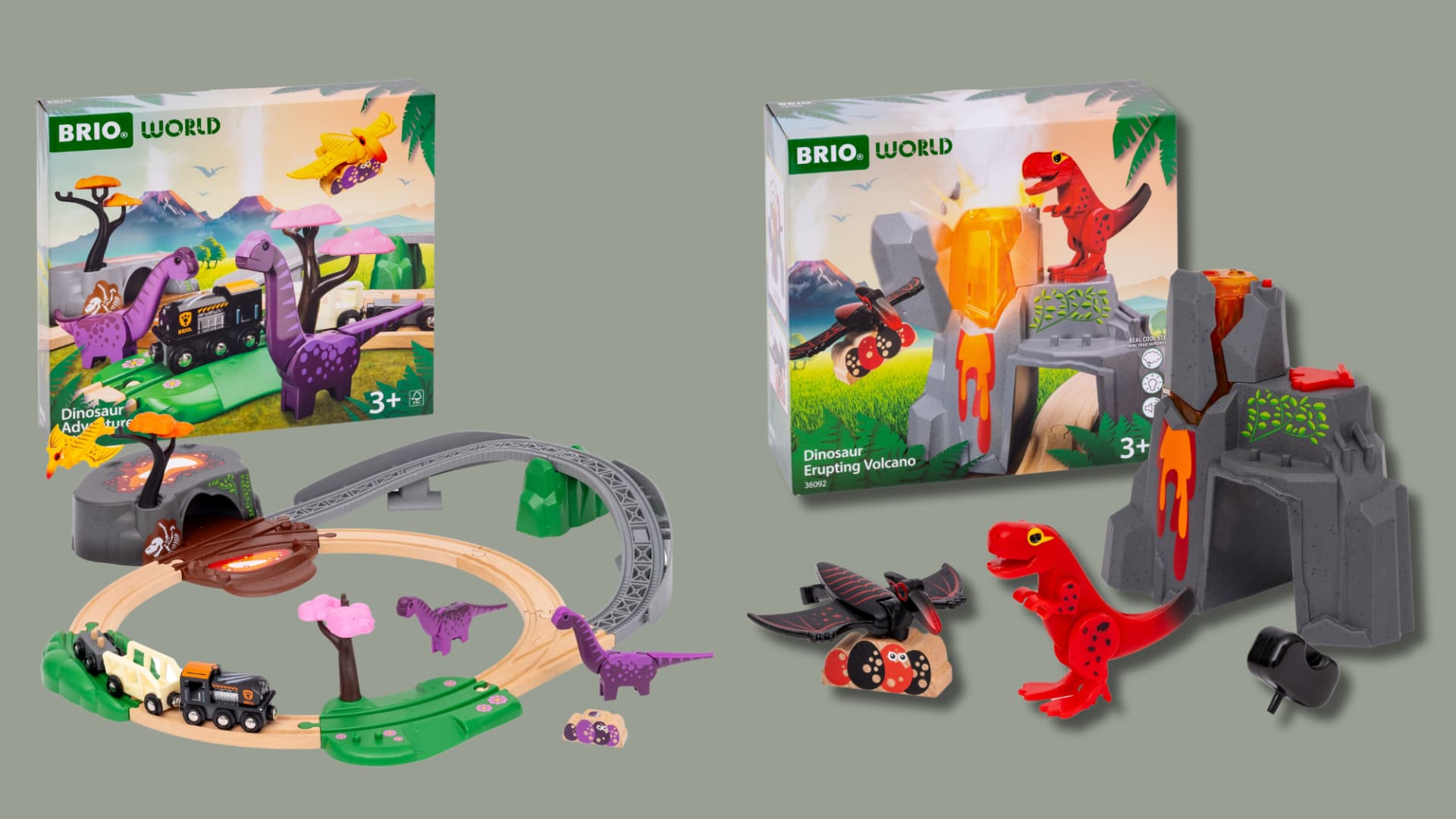 BRIO Dinsaurier Gewinnset. BRIO Dinsaurier Gewinnset.