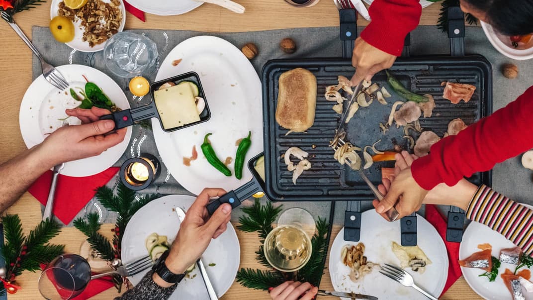 Raclette mit Kindern an Silvester – gute Idee!