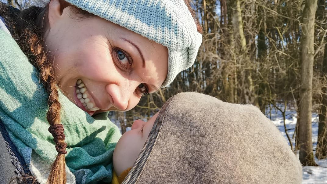 Janin mit Baby.