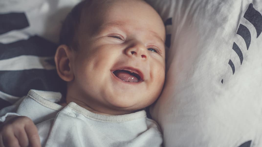 Baby lacht Baby lacht