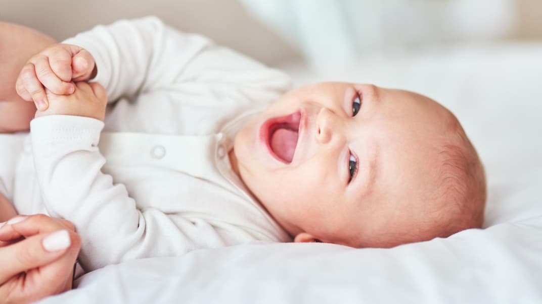 Baby, das lacht.