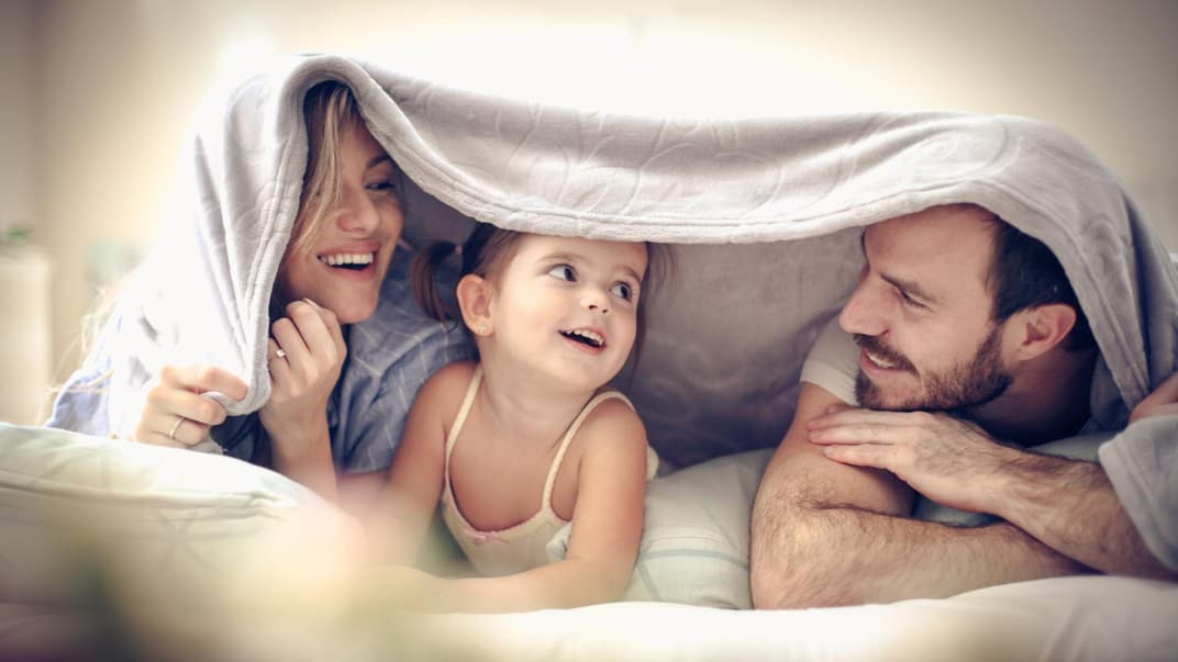 Ein Familienwasserbett kann für besseren Schlaf sorgen