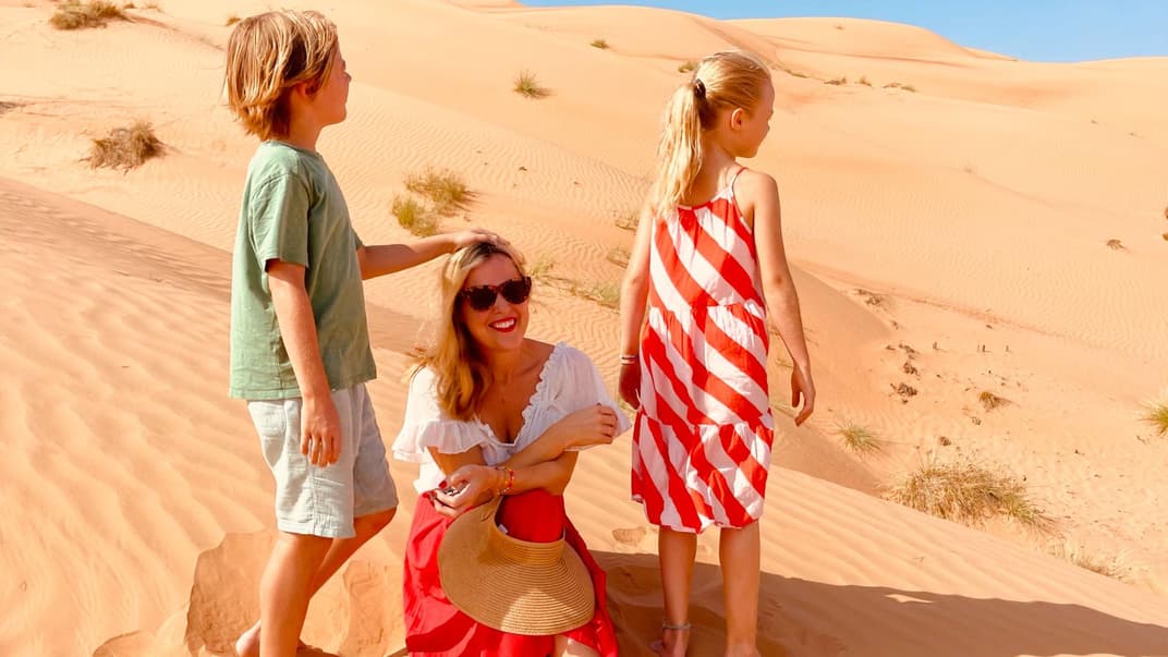 Unsere Autorin hat mit ihren Kindern den Oman besucht. 