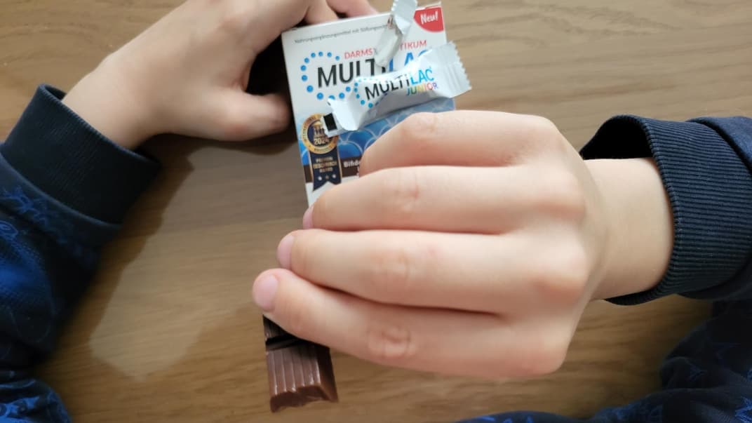 Die Wirkung und der Geschmack von "Multilac Junior" konnte unsere Testerinnen überzeugen .