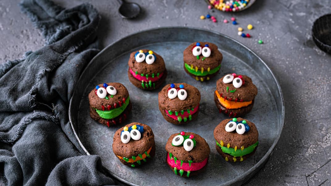 Monster-Macarons