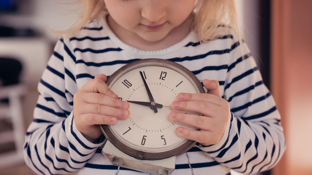 Die Zeit verfliegt im Nu: gestern noch ein Baby, heute schon ein Kita-Kind.