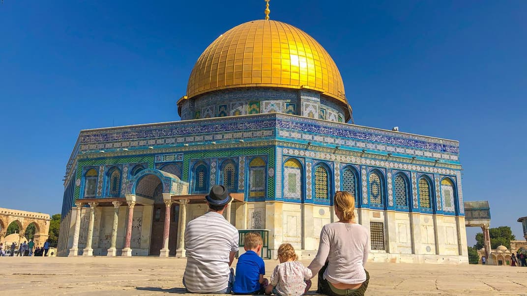 Der Felsendom in Jerusalem: Auch mit Kindern einen Besuch wert.