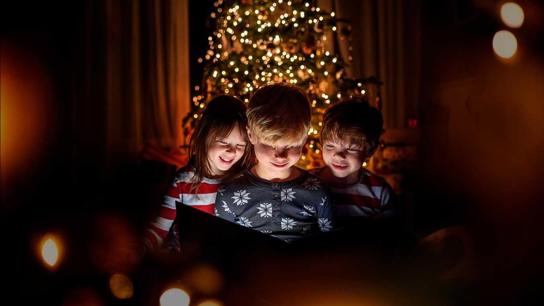 Unterm Weihnachtsbaum liest es sich besonders gemütlich.
