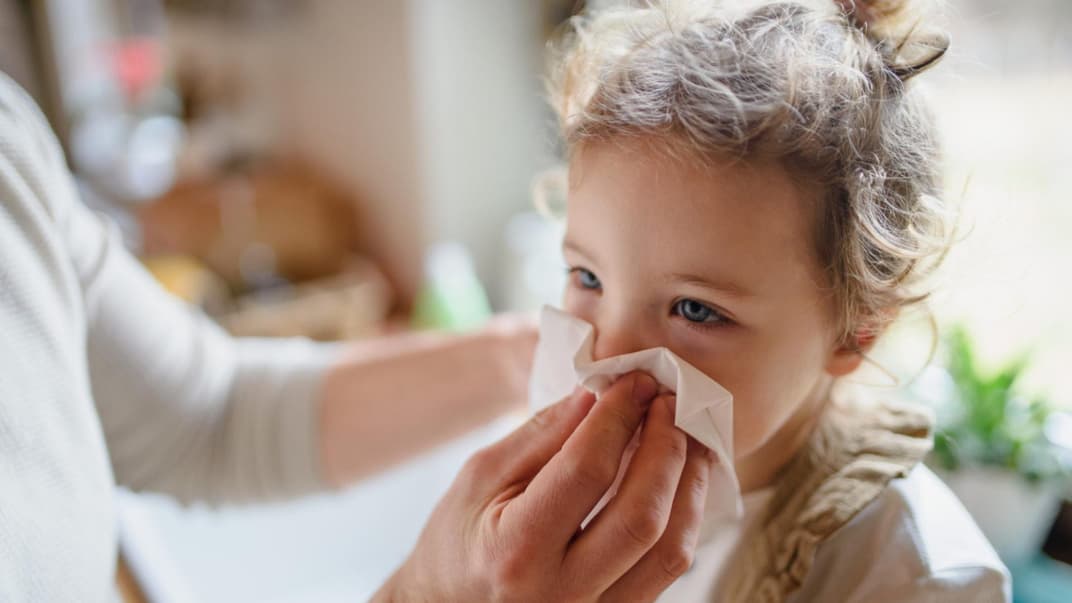 Kita-Kinder ohne Schnupfnase? Besonders im ersten Jahr gehört das dazu!