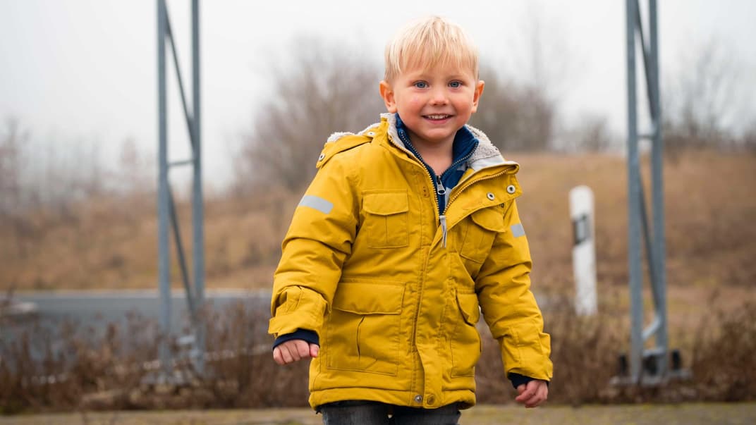 Für unser Fotoshooting kehrte der kleine Leo mit seinen Eltern zu seinem Geburtsort zurück.