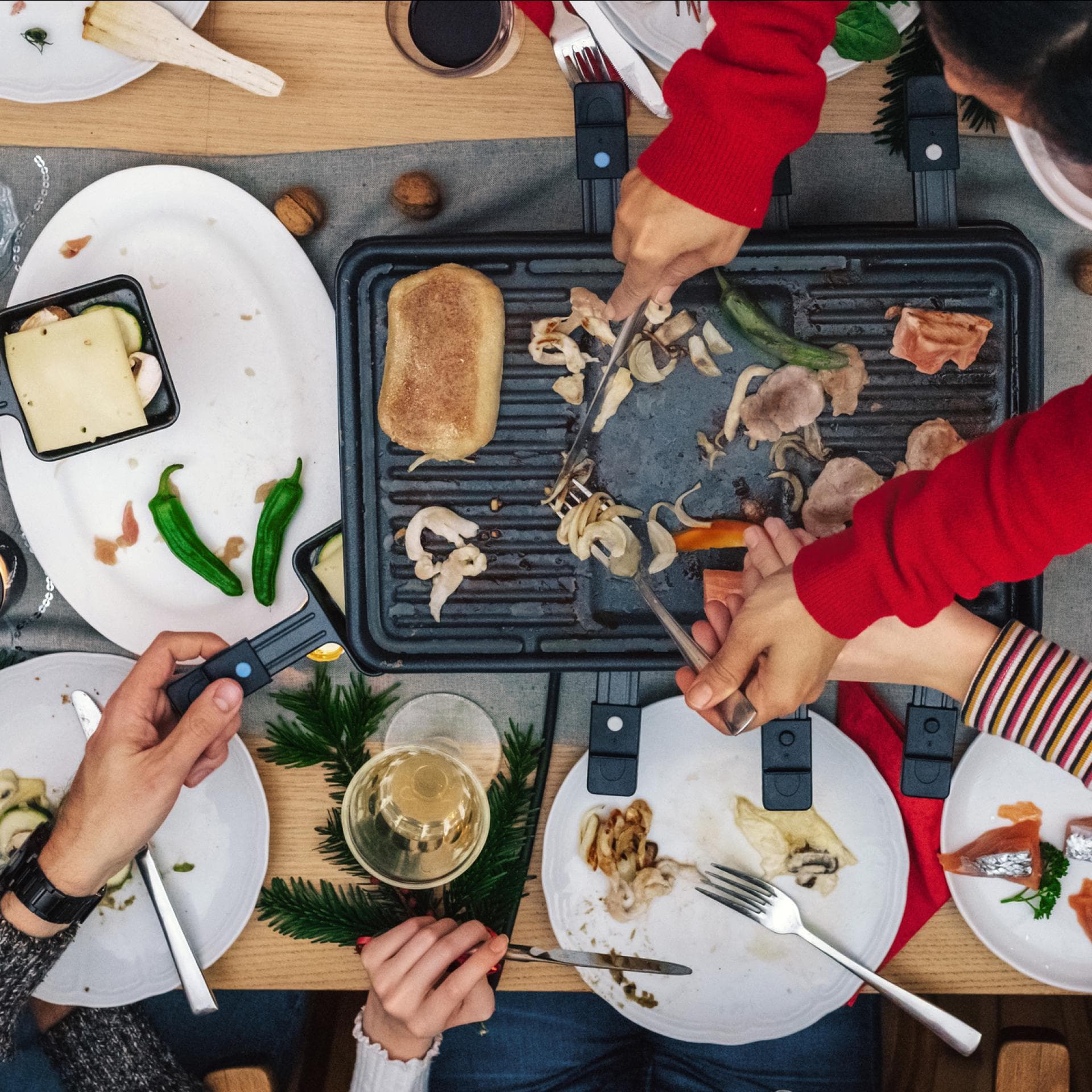 Raclette mit Kindern an Silvester – gute Idee!