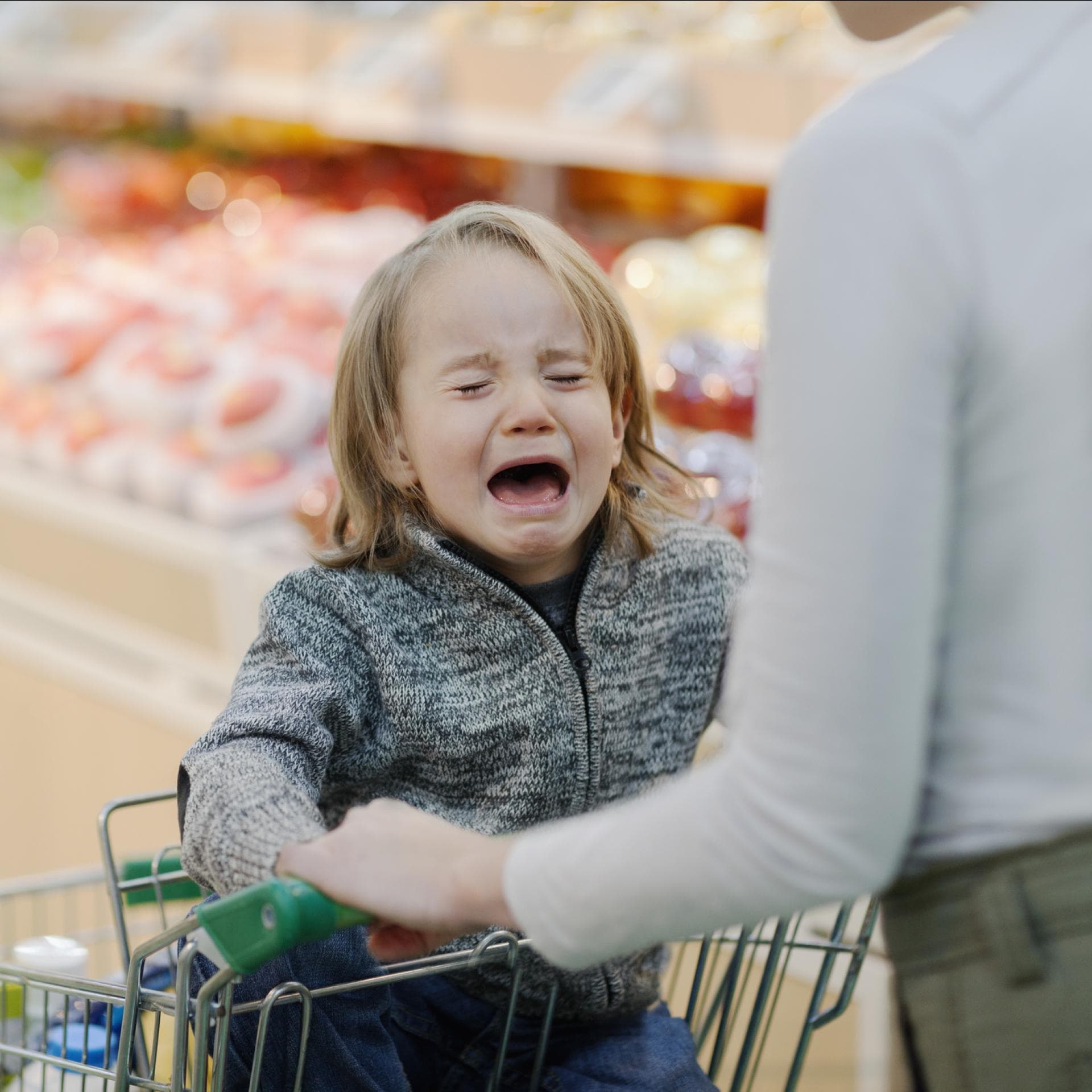 Kind hat einen Wutausbruch