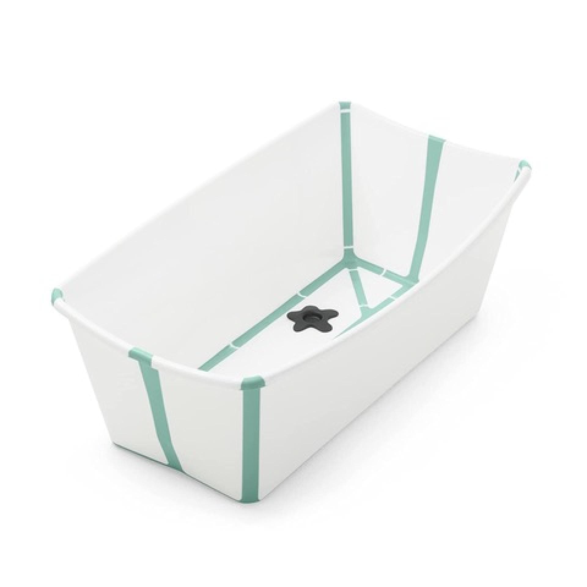 Faltbare Babywanne mit Gestell von Stokke