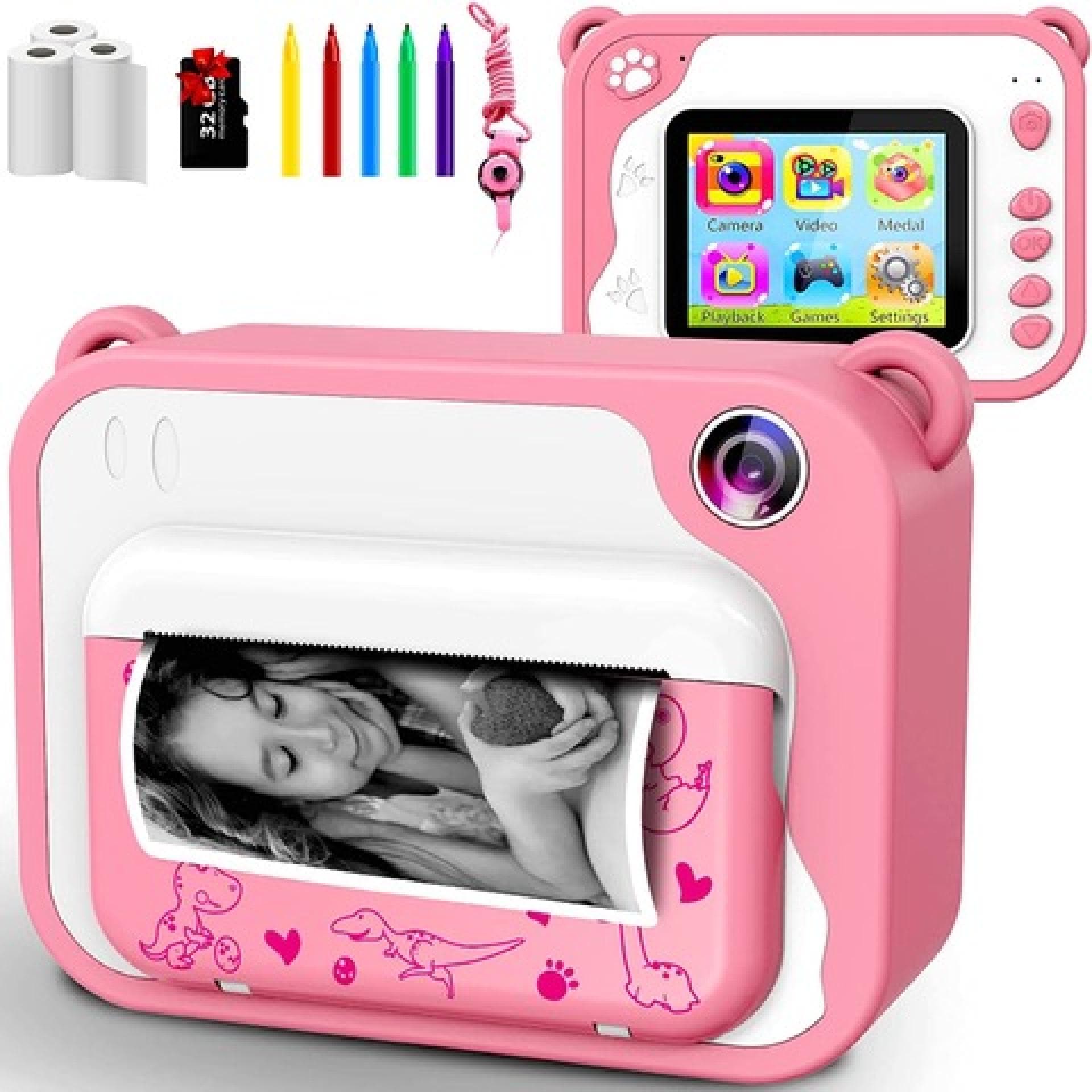 Die Kinderkamera in pink Die Kinderkamera in pink