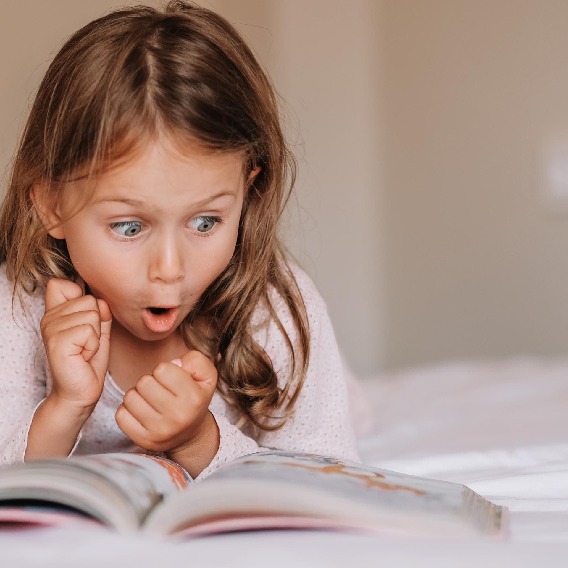 Je spannender ein Buch, desto eher wollen Erstleser weiterlesen!