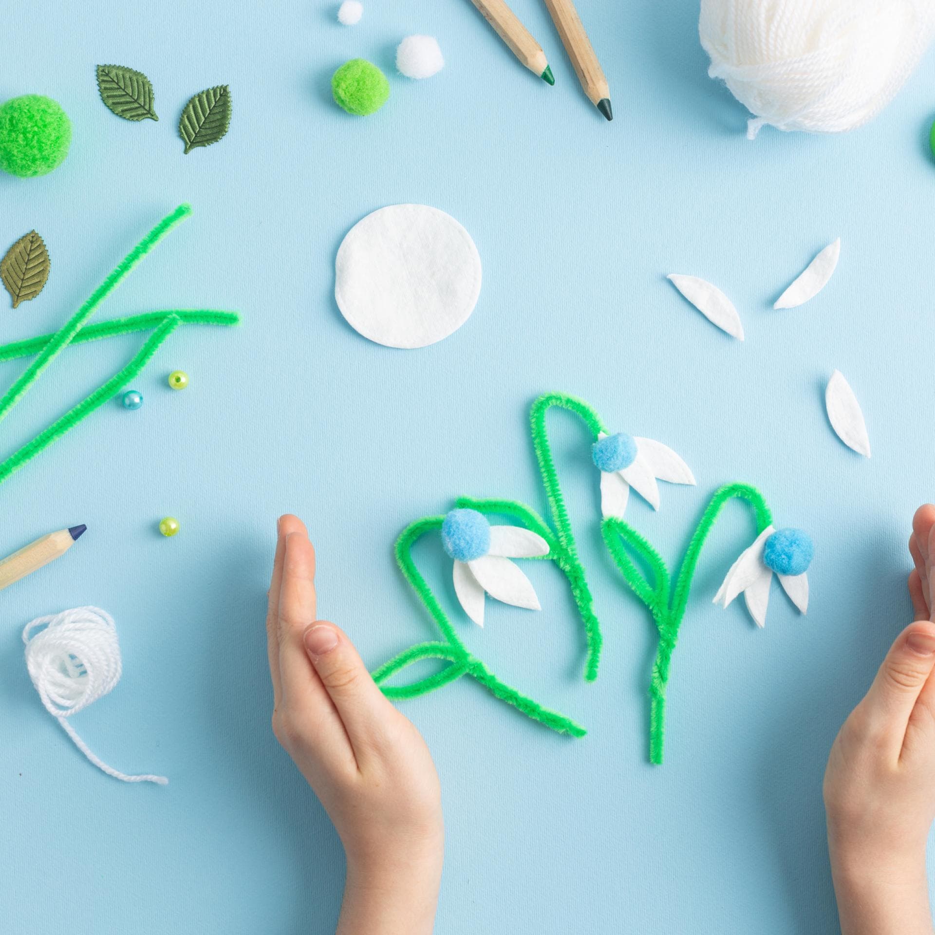 Schneeglöckchen basteln