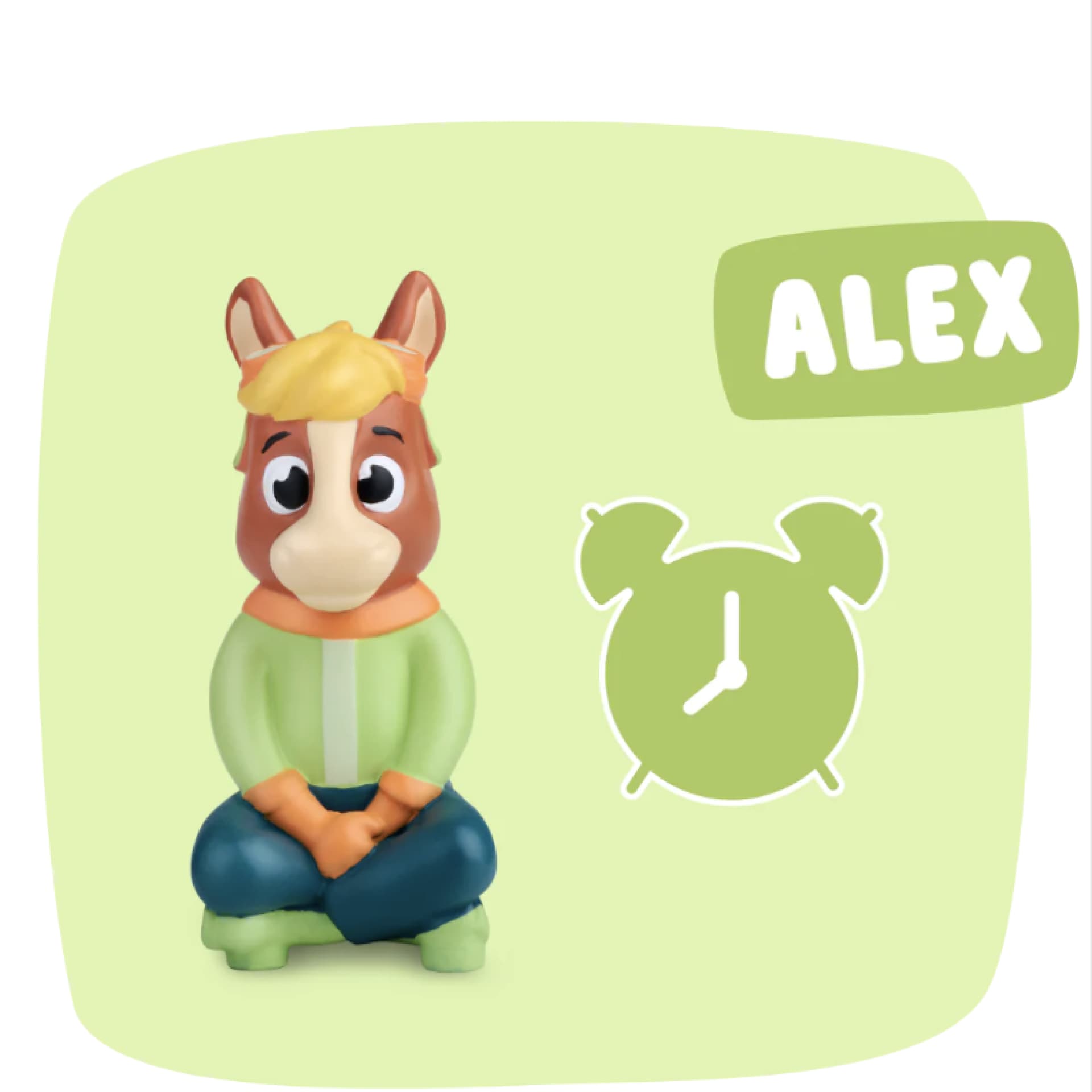 Edurino-Figur "Alex" – Uhr lernen