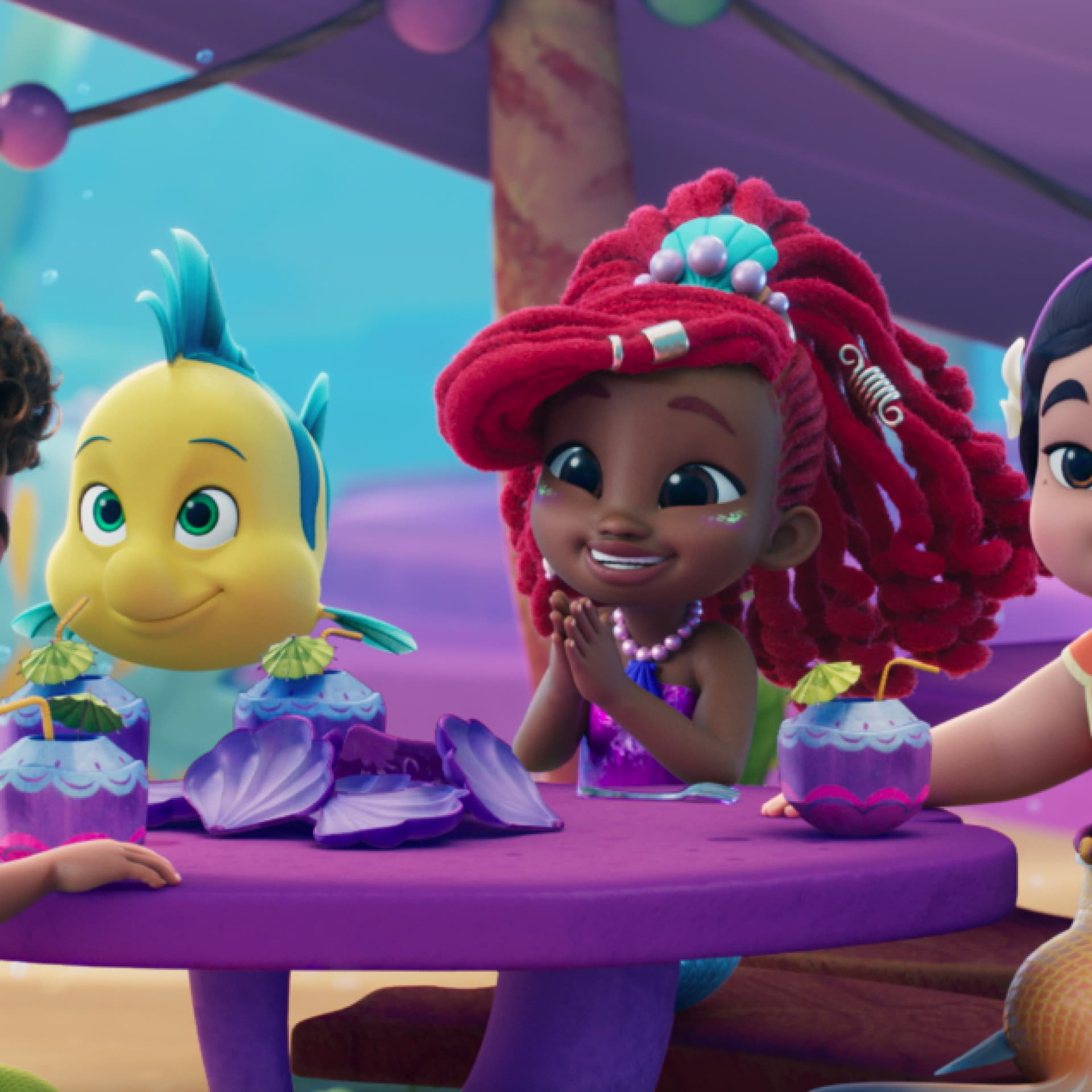 Die neue Animationsserie "Disney Junior Arielle" im Disney Channel ist eine Serie für die ganze Familie.