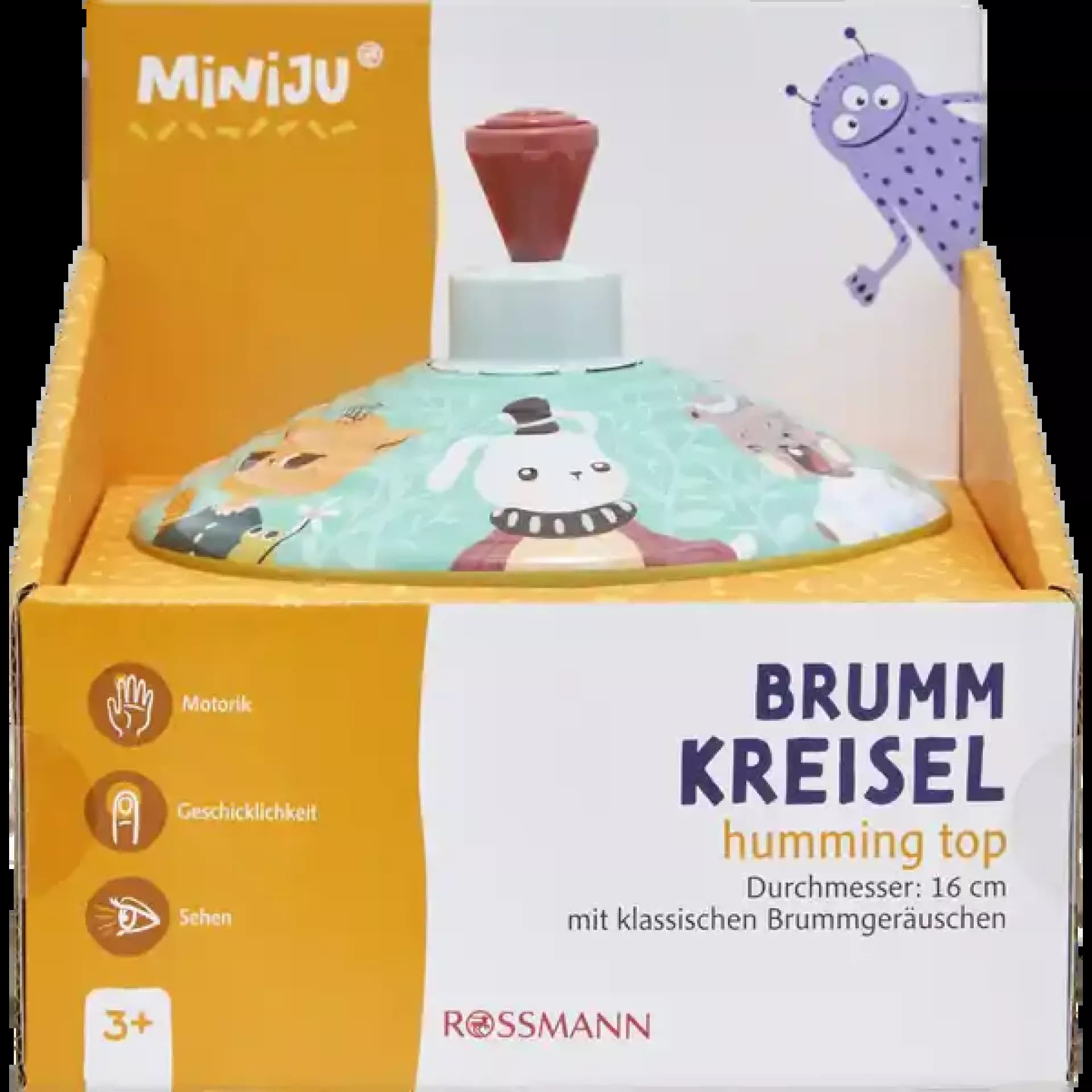 Miniju-Brummkreisel von Rossmann.