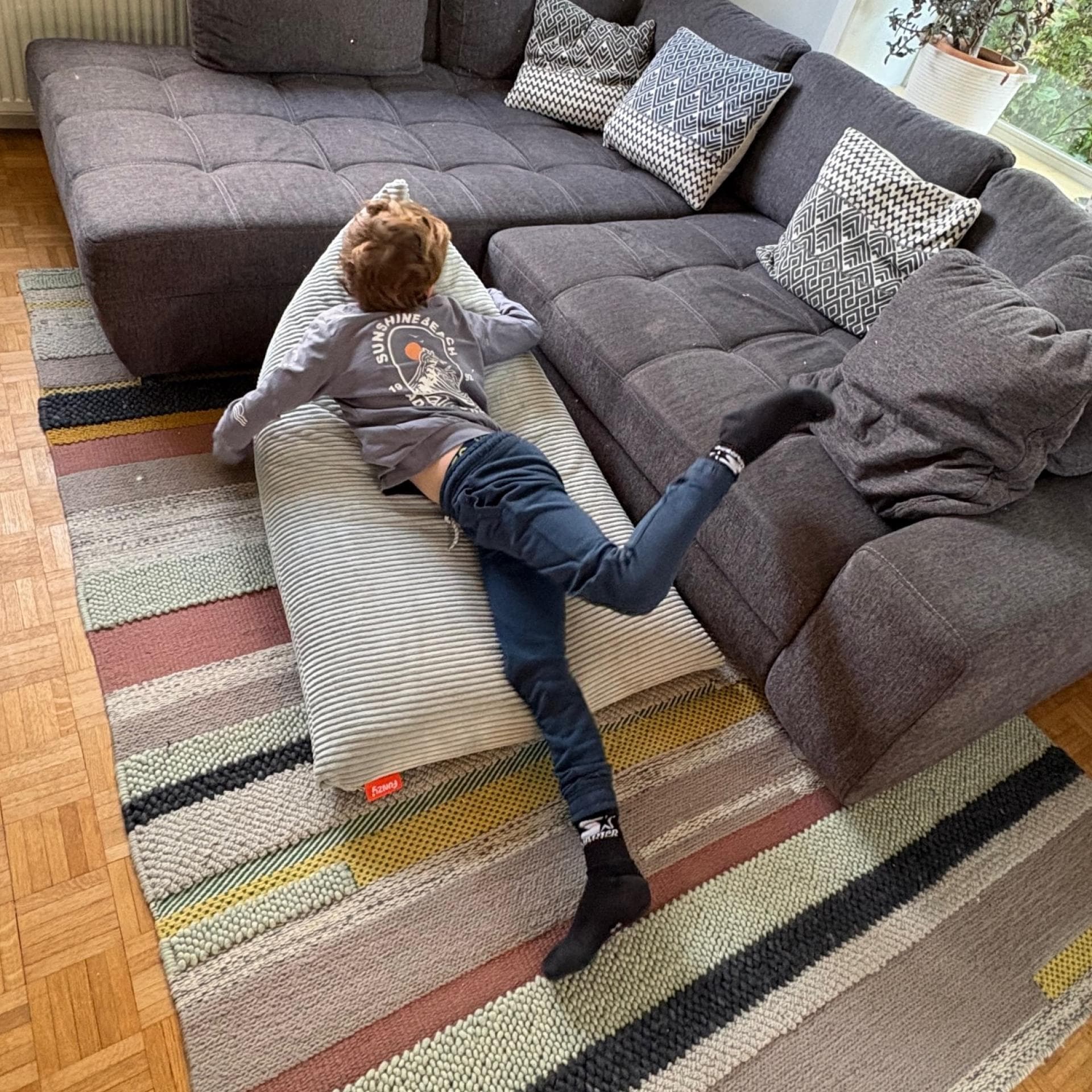 Der Lounger-Sitzsack von Funzy im Test. 