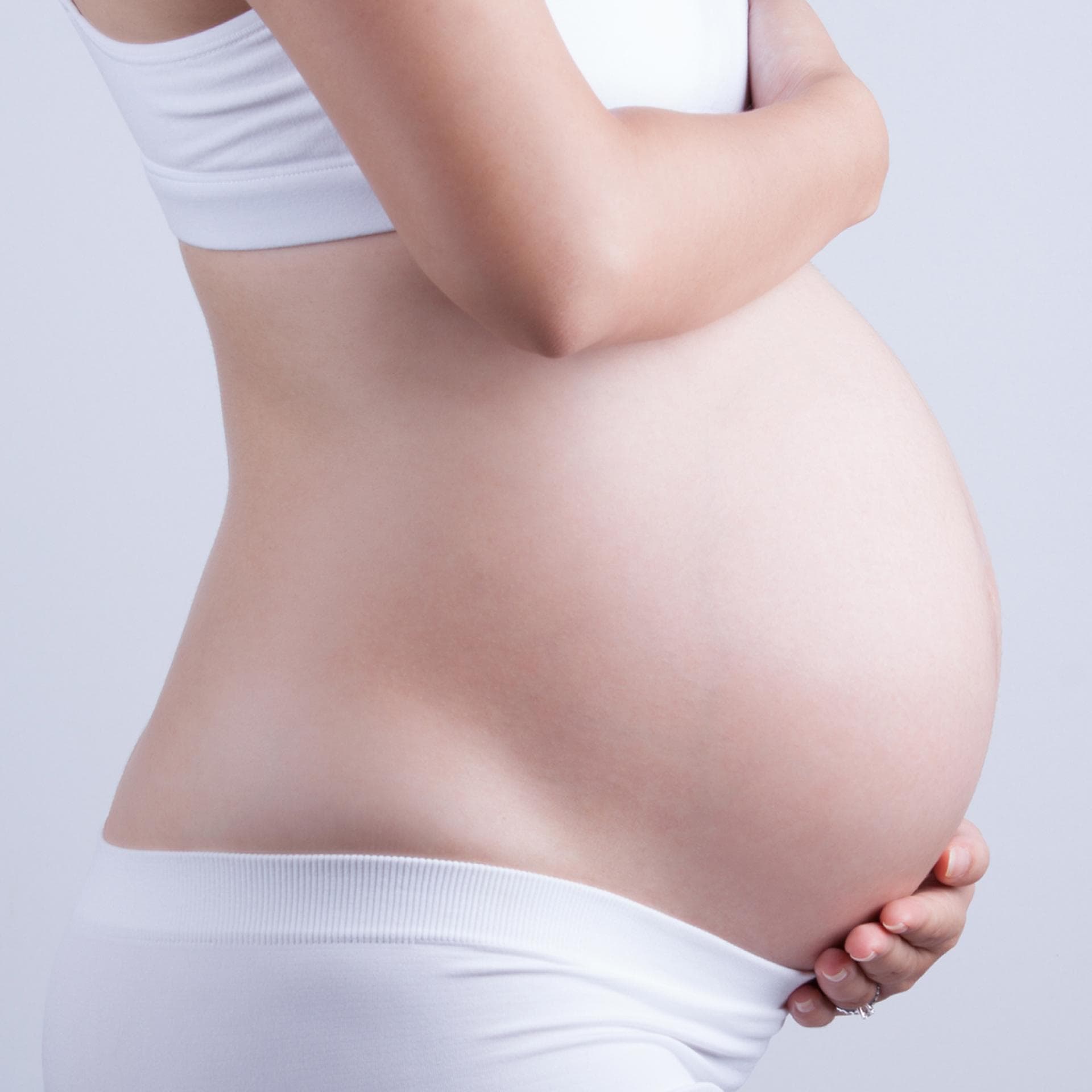 Bauch einer Schwangeren
