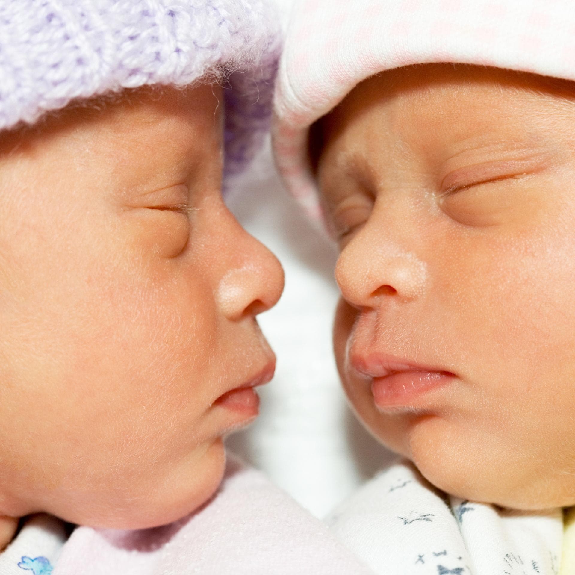 Zwillinge als Babys
