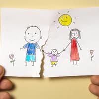 Getrennte Familie