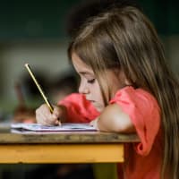 "Spickzettel erlaubt!" findet dieses Lehrerin.