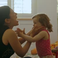 Marina mit Tochter Nelly.