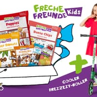 Freche Freunde Roller Gewinnspiel