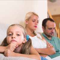 Genervte Familie
