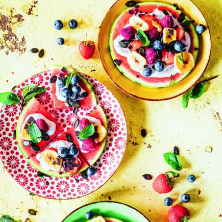 Wassermelonen-Pizza
