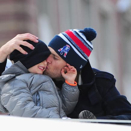 Tom Brady und sein Sohn