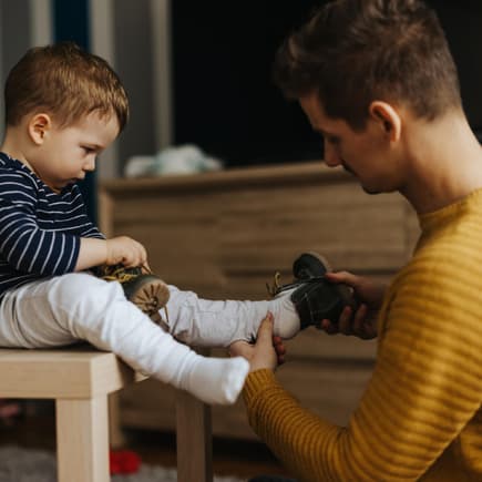 Ab wann sollte ein Kind Lauflernschuhe tragen?