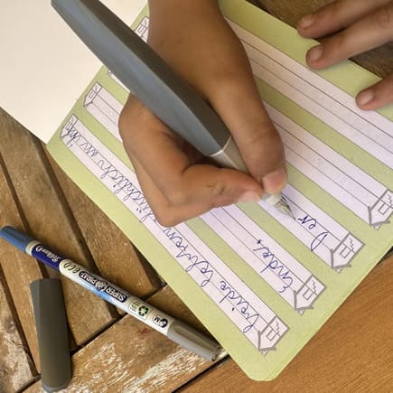Mama Lena ist von der eco Serie von Pelikan begeistert.