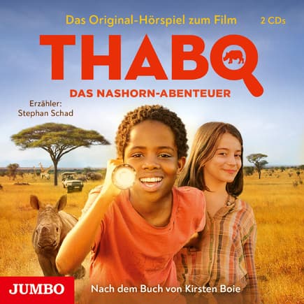 Kinder erleben Nashorn-Abenteuer.