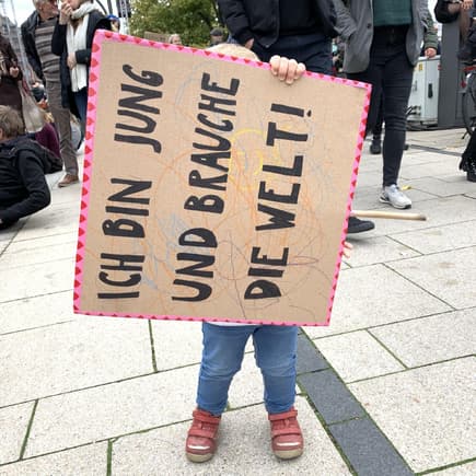 Wenn Kinder demonstrieren ...