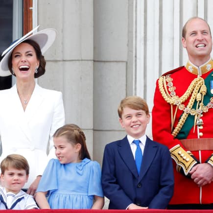 Prinz William und Prinzessin Kate mit ihren Kindern. Prinz William und Prinzessin Kate mit ihren Kindern.
