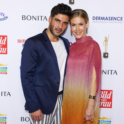 Wolke Hegenbarth und ihr Partner Oliver