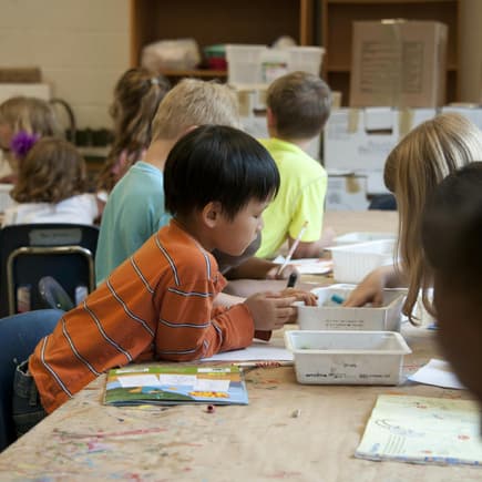 Kinder in einer Kita.