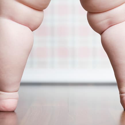 Dicke Babys werden häufig als niedlich empfunden. 