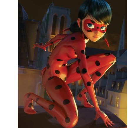 Teenagerin Marinette alias Superheldin Ladybug aus der Serie Miraculous: eigentlich ein starkes weibliches Vorbild – leider mit unrealistischen Model-Maßen.