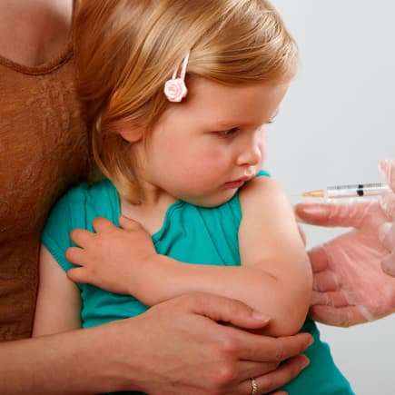 Ein kleiner Pikser kann verhindern, dass Kinder an Influenza erkranken. 