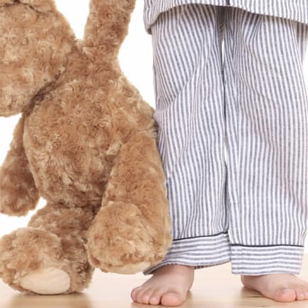 Übernachten im Kindergarten? Nicht ohne meinen Teddy!
