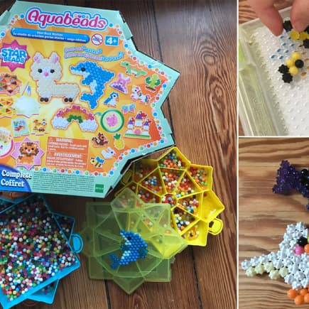 Die Bastelperlen von Aquabeads wurden von unserer Autorin und ihren Kindern ausgiebig getestet. 