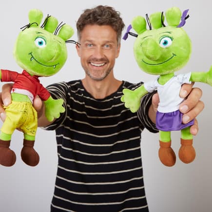 Privat – und irgendwie auch beruflich – ein richtiger Familienmensch: Wayne Carpendale hat einen dreijährigen Sohn und ist im neuen Olchi-Film zu hören.