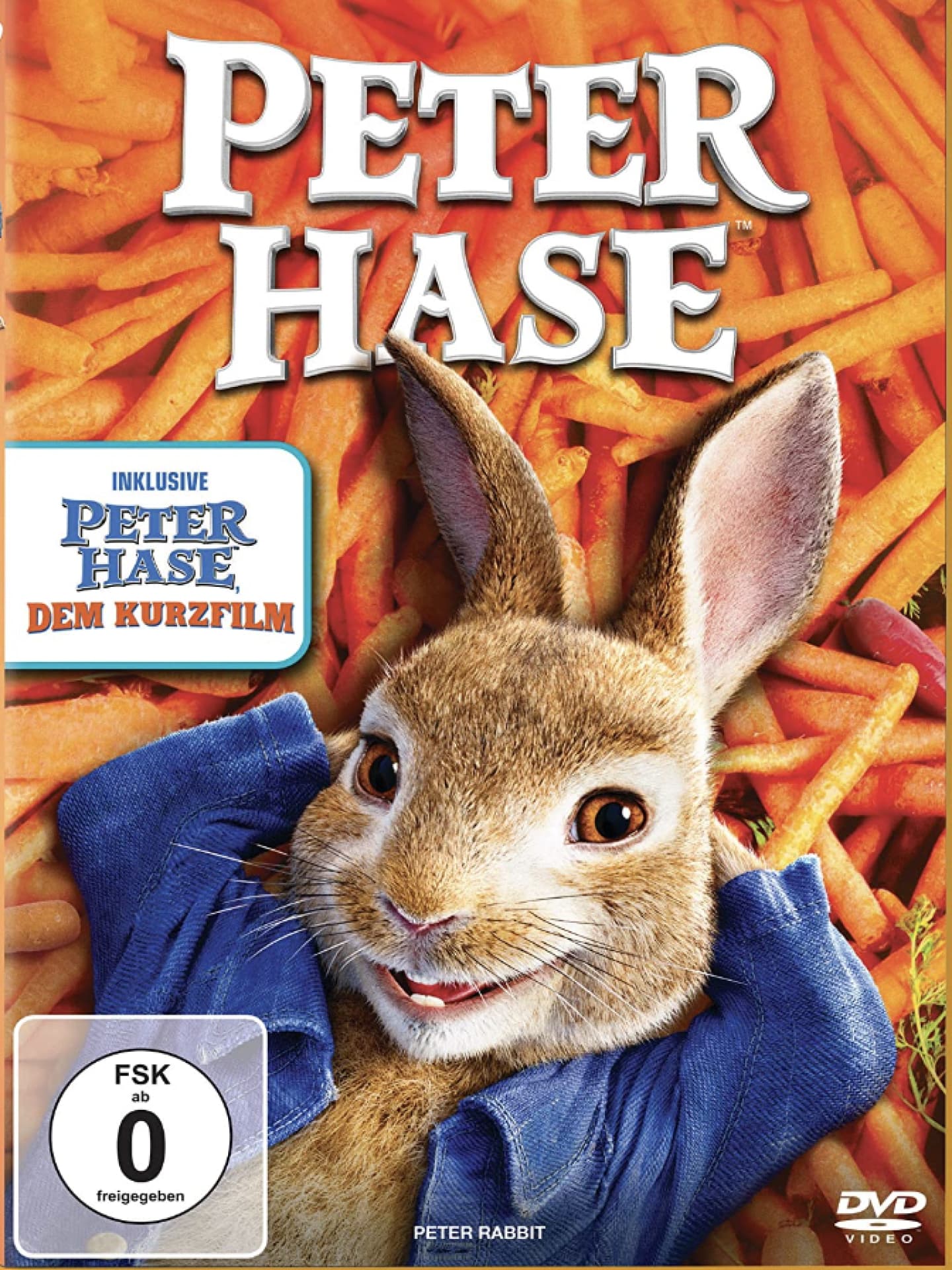 Die DVD "Peter Hase".